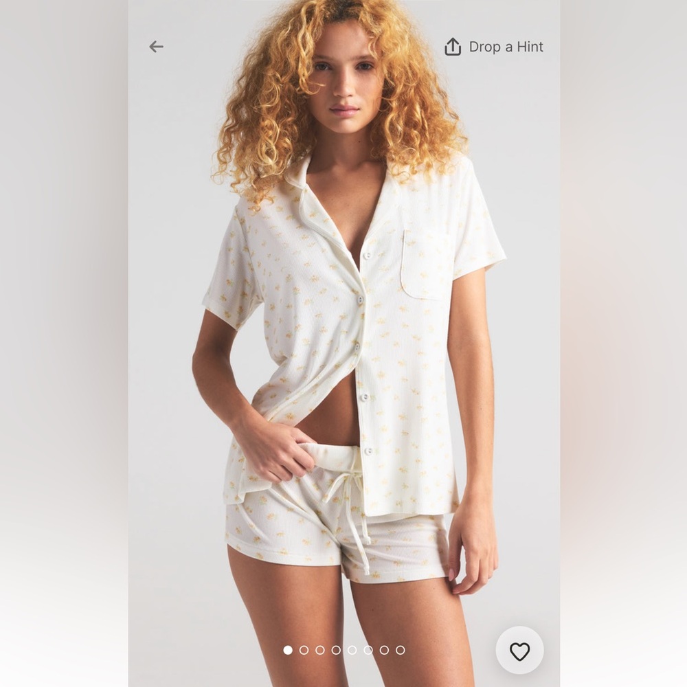 Skims marble party new with tags pajamas